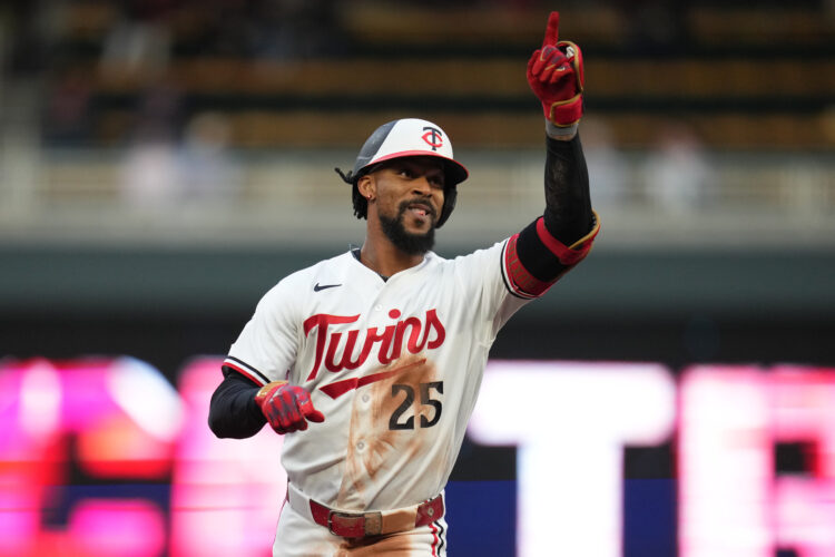 Buxton homers twice, Twins blank Red Sox